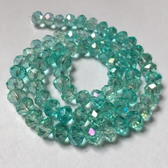RDOCC015 - Cristal Verde Água Cristal nº 8 (Fio 65 un)