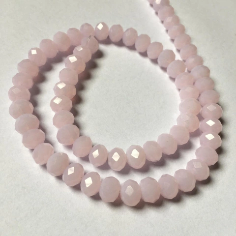 RDOCC026 - Cristal Chinês Rosa Fosco nº 8 (Fio 65 un)