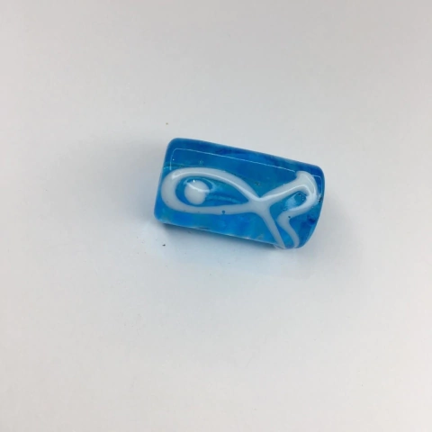 RDOFE0032 - Firma Azul claro com peixe (un)