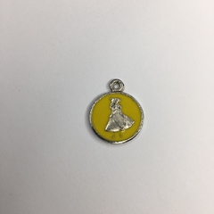 RDOPOXU020 - Pingente Medalha Oxum Niquel (un) (Varejo e Atacado)