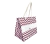 Kit Bolsa de Praia + Clutch Impermeável Tote Chevron Vinho - loja online