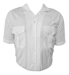 CAMISA BLANCA MANGA CORTA HOMBRE
