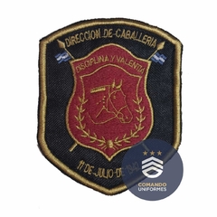 ESCUDO CABALLERIA ORO/PLATA