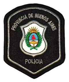 ESCUDO POLICIA PROVINCIA PLATA