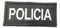 CARTEL CHICO "POLICÍA" CON ABROJO