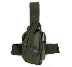 MUSLERA TÁCTICA C/ PORTA CARGADOR VERDE OLIVA