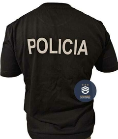 REMERA POLICÍA UNISEX C/ ESCUDO - comprar online
