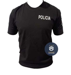 REMERA POLICÍA UNISEX C/ ESCUDO en internet