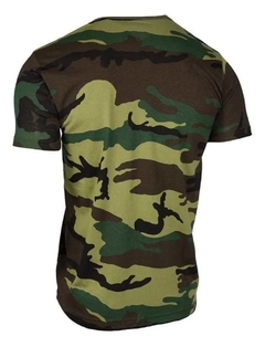 REMERA CAMUFLADO WOODLAND en internet