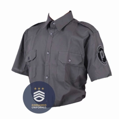 CAMISA BATISTA GRIS VERANO SPB