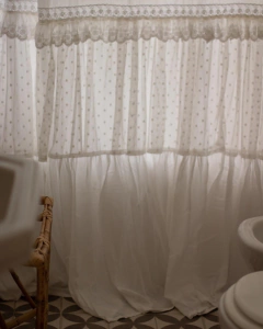 Cortina de baño Lavanda 1,80L x 1,80A - comprar online