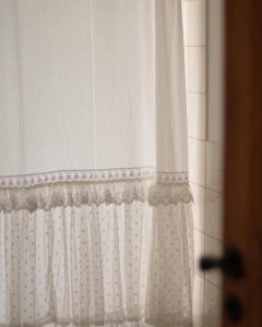 Cortina de baño Lavanda 1,80L x 1,80A - Las Gonzalez