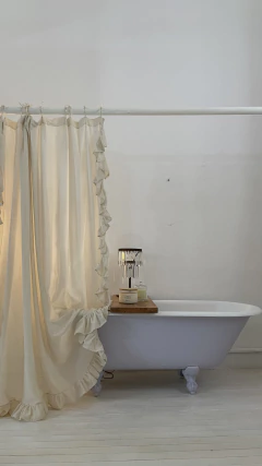 Cortina de baño Betina 1,80L x 1,80A - Las Gonzalez