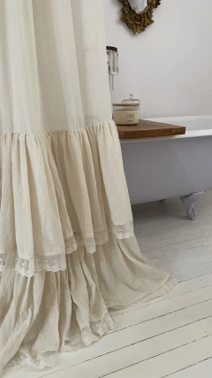 Imagen de Cortina de baño PERLA 2 L x 2,20 A