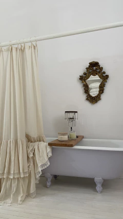 Cortina de baño PERLA 2 L x 2,20 A en internet