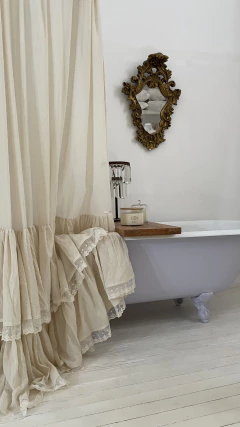 Cortina de baño PERLA 2 L x 2,20 A - tienda online