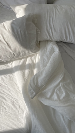 Imagen de cover + c. sommier + pie de cama + fundas queen