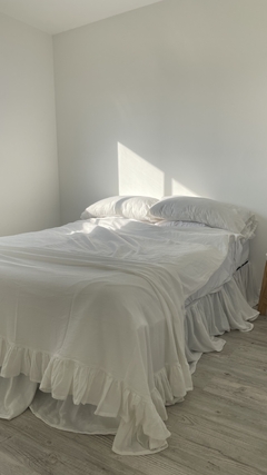 cover + c. sommier + pie de cama + fundas KING