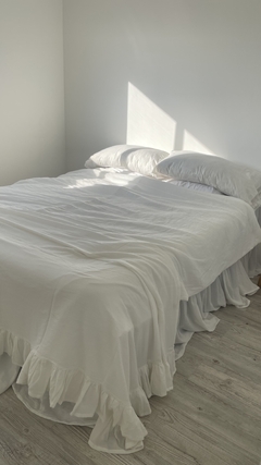 cover + c. sommier + pie de cama + fundas KING