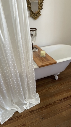 CORTINA DE BAÑO coco 1,80 L x 1,50 A - Las Gonzalez