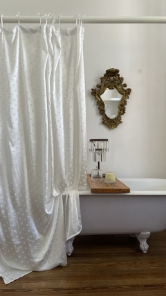 CORTINA DE BAÑO coco 1,80 L x 1,50 A