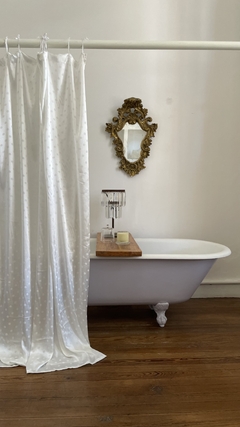 CORTINA DE BAÑO coco 1,80 L x 1,50 A