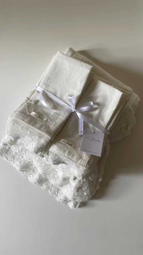 Servilletas Amelie con tul x4