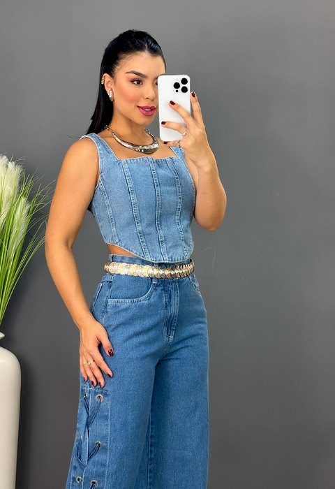 CROPED JEANS EVA - comprar online