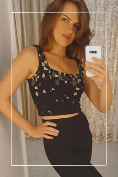 TOP JACQUARD