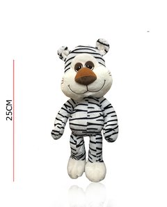 PELUCHE TIGRE BLANCO 30 cm