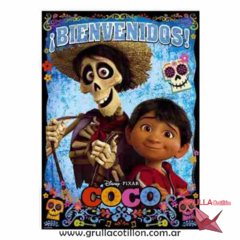 AFICHE BIENVENIDOS COCO