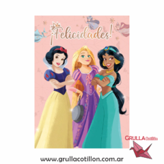 AFICHE FELICIDADES PRINCESAS
