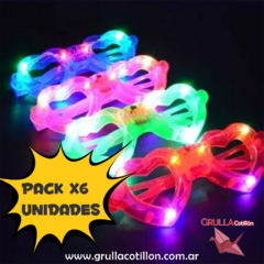 PACK ANTEOJO LUMINOSO LED x6