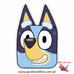 ANTIFAZ BLUEY x10