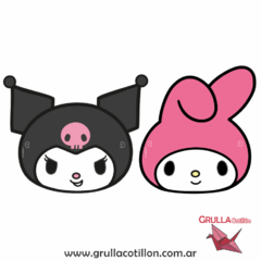 ANTIFAZ KUROMI Y MY MELODY x10