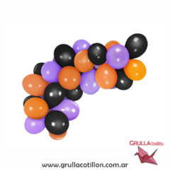 SET GUIRNALDA DE GLOBOS HALLOWEEN