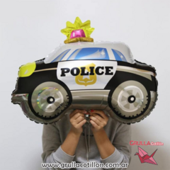 GLOBO SUPER AUTO POLICIA 75 cm - comprar online