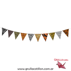 Imagen de BANDERIN ANIMAL PRINT - SAFARI SURTIDO