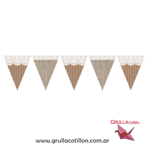 BANDERIN ESTAMPADO ARPILLERA