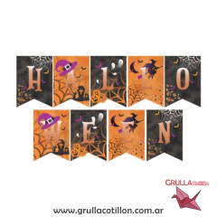 BANDERIN HALLOWEEN XL