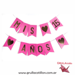 BANDERIN MIS 15 AÑOS
