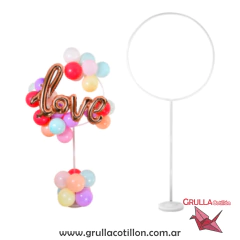 BASE DECORACION CON ARO CIRCULAR 1.60 m en internet