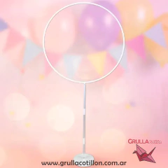 BASE DECORACION CON ARO CIRCULAR 1.60 m - Grulla Mayorista
