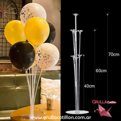 BASE PARA 7 GLOBOS CON PALITOS