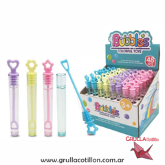 PACK BURBUJERO COLORES PASTEL x 48 UNIDADES
