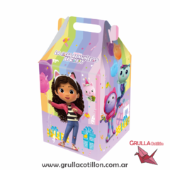 CAJITA FELIZ LA CASA DE MUÑECAS DE GABBY x6