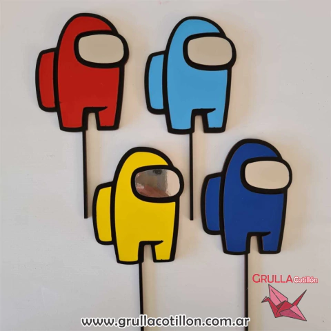 CAKE TOPPER AMONG US