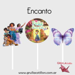 CAKE TOPPER x3 - ENCANTO
