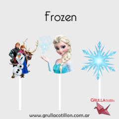 CAKE TOPPER x3 - FROZEN