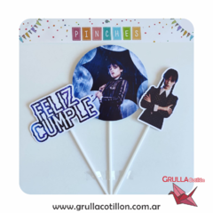 CAKE TOPPER x3 - MERLINA